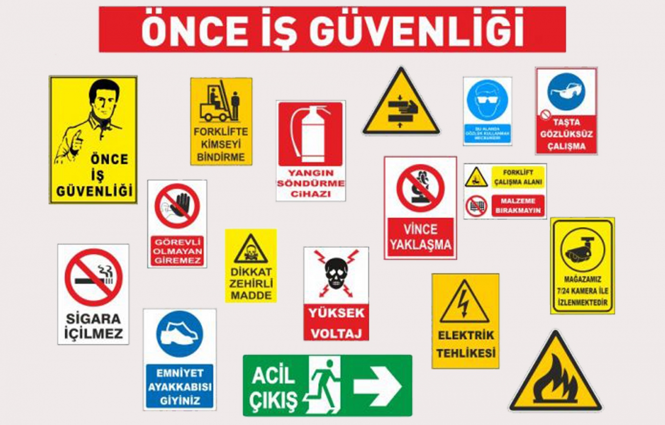 Sağlık ve Güvenlik İşaretleri